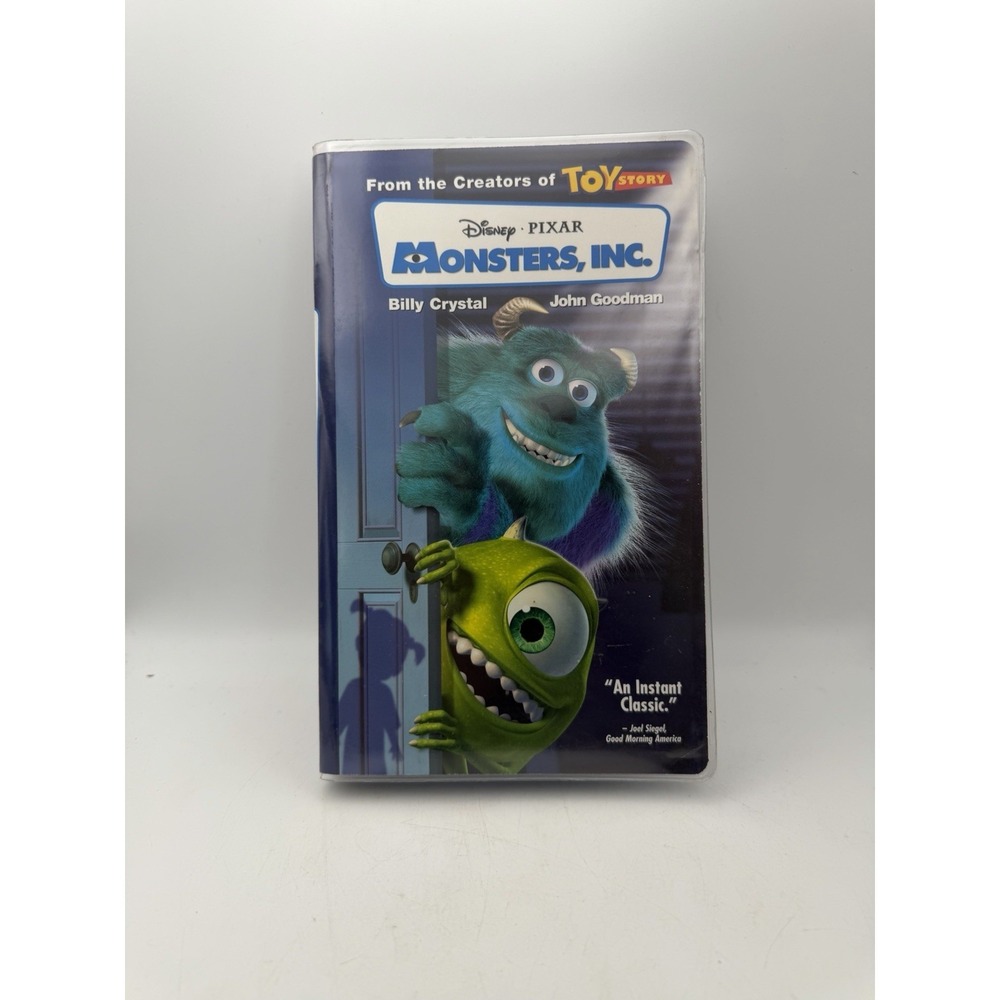 Monsters, Inc. (VHS, 2002, Clam Shell)